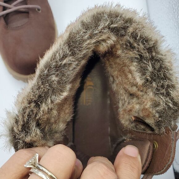 Cliffs By White Mountain Pearson Ankle Boot Women's Size 10 Brown - Picture 9 of 16